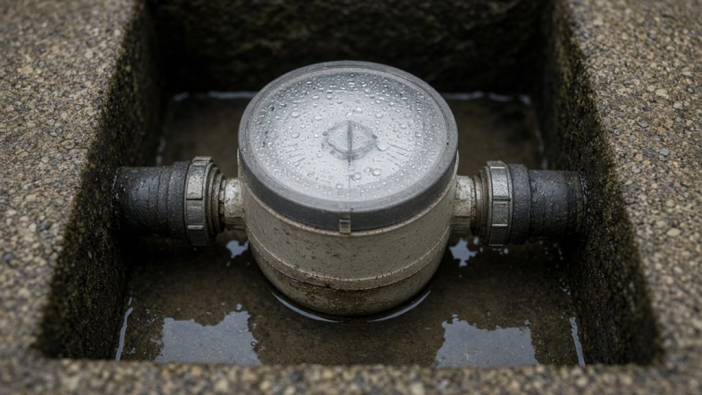 Water Inside Water Meter