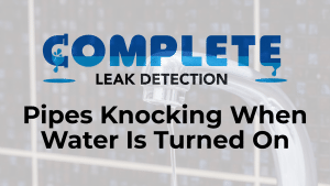 Great Description About Knocking Pipes When Water Is Not Running