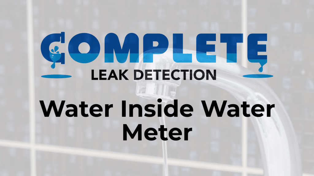 Water Inside Water Meter