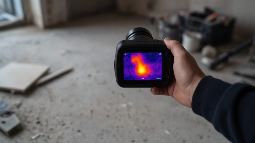 How to Find a Water Leak Under a Concrete Floor