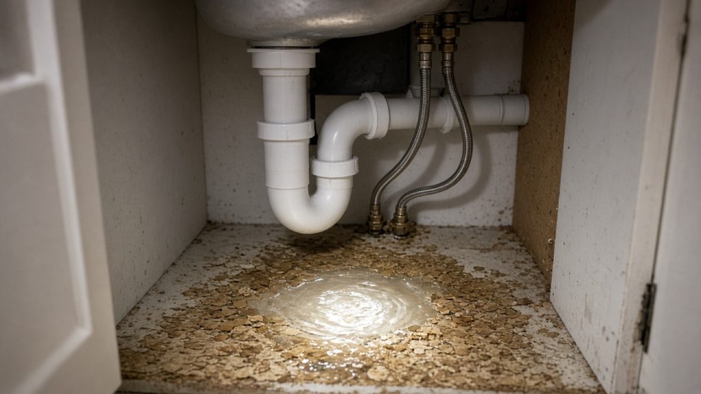 Sink Leaking Underneath