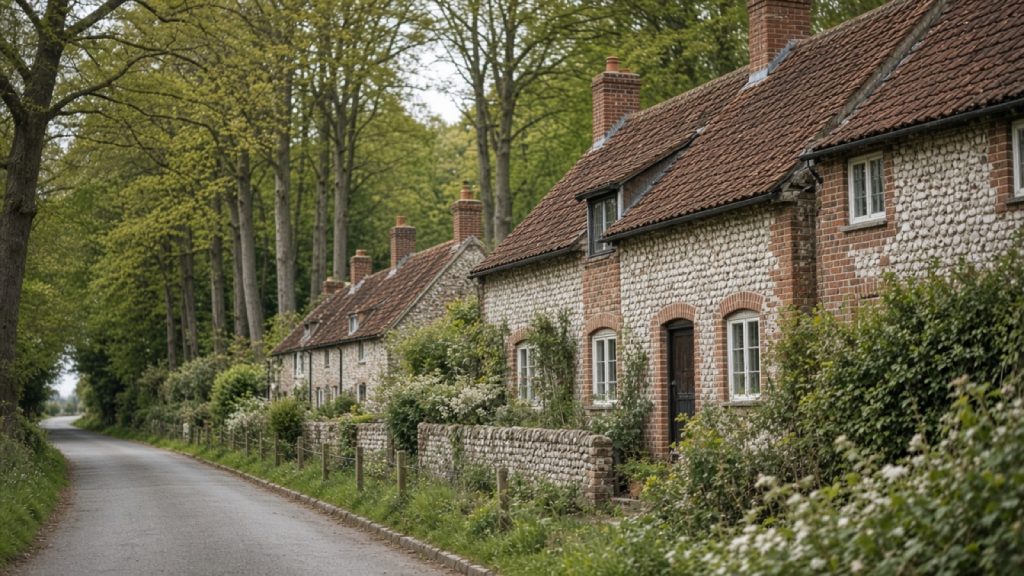 Typical housing in Buckinghamshire covered by Complete Leak Detection