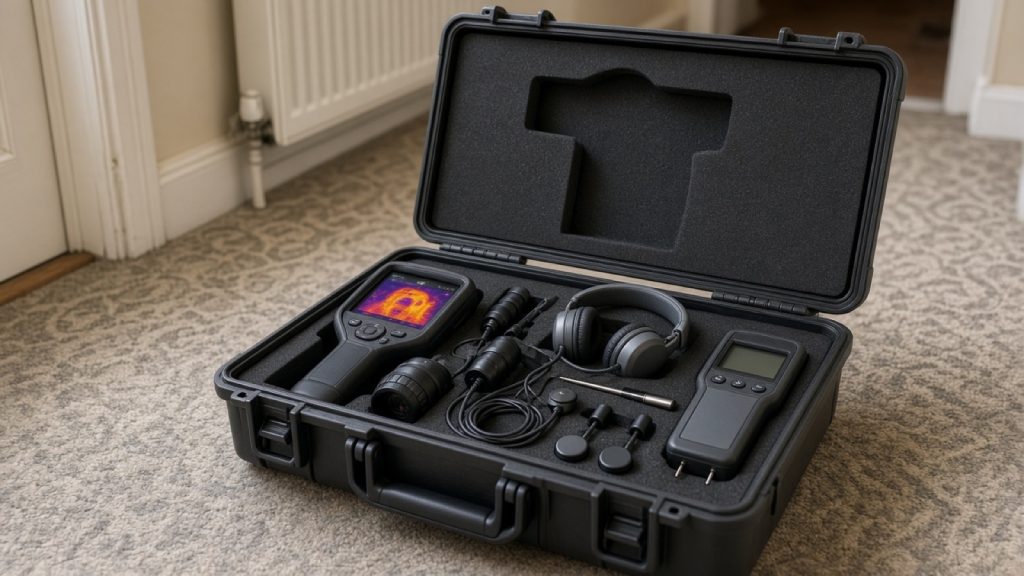 Water leak detection by Complete Leak Detection