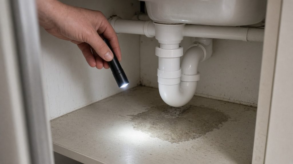 How to detect a water leak at home: a room by room checklist that works